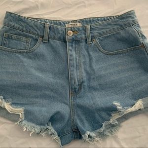 Forever 21 denim shorts